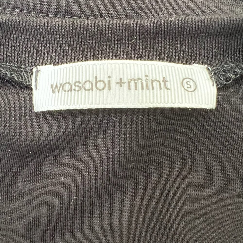 Wasabi + Mint Basic Black Tee - Size S - image 5